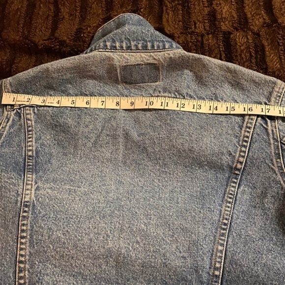 Men’s Levi’s Denim Jacket 44R Perfect - Picture 6 of 10